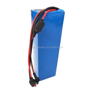 China 48V Electric Bike Battery 52 Volt Electric Bike Battery 52v 11.6ah 12.8ah 14ah Replacement Li Ion Battery+2A Charger for sale