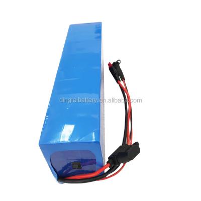 China Good quality 750W 1000W Bafang BBSHD power 14s4p 18650 52v 12Ah ebike lithium Ion Battery Pack with 58.8V 2A charger 70*80*280mm or customized for sale