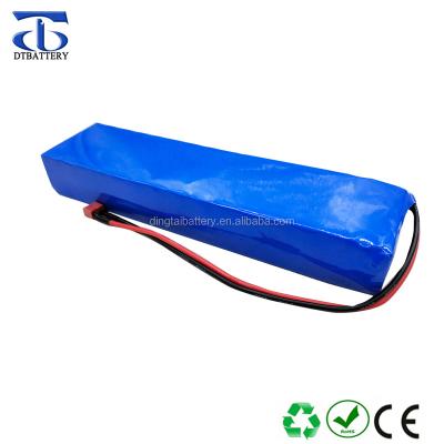 China Hot Free Shipping Shrink Film Electric Bicycle Hidden Battery 36V 10Ah Insert Akku For E-twow E Scooter Battery Pack for sale