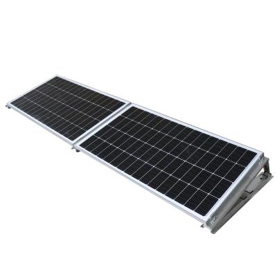 China Good quality fast installation solution supplier solar PV panel mount flat roof mounting system for sale