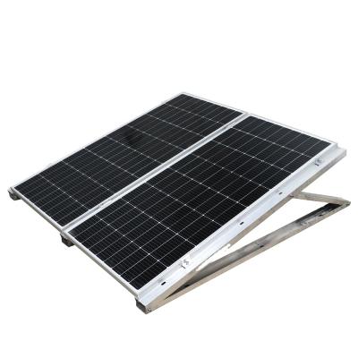 China Quick Installation New Product Panel Mount Flat Roof Solar Rack System for sale