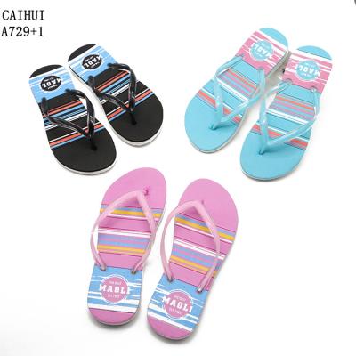 China Summer Indoor Outdoor Durable Wholesale Flip Flops Women Slippers Sweat-absorbent for sale