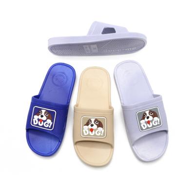 China Custom Made Fashion Trend PVC Slippers Slide Slippers Summer Ladies Unisex Indoor Women Home Slippers Shoes for sale