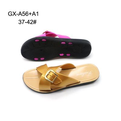 China Anti-odor Summer Feminine Ladies Women Slippers And Durable Cheap Home Shoes for sale