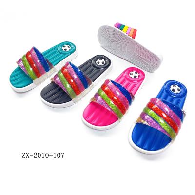 China Wholesale Waterproof Comfortable Cute Fashion PVC Unisex Slide Slipper For Kids for sale