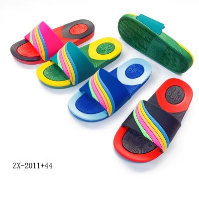 China Waterproof 2020 New Arrival Fashion Wholesale Children's Slide Slipper Boys Shoes Kids Chappals for sale