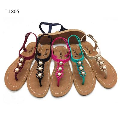 China New Pattern Anti-odor Slipper Plastic Outdoor Shoes Casual Shoe Girl Chappal Sandals Lovely for sale