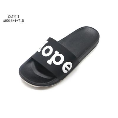 China Wholesale New Anti-odor Pakistani Style Flat Men's India Chappals PVC PVC Sleeper Slippers Slides Slippers chappal for sale