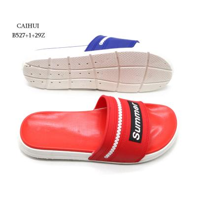 China Custom Made PVC Men Shoes Sandals Slippers Latest Man Anti-Smell Slide Sandals Fashion Men Shoes Slippers for sale