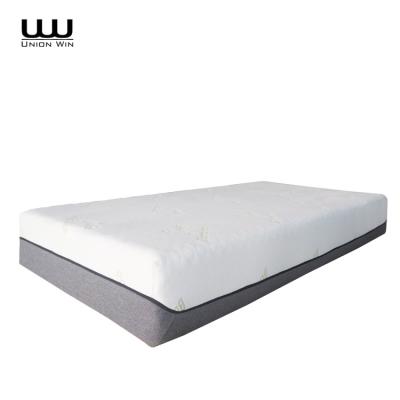 China Union Victory Cooling Bamboo Fabric 10 Inch Memory Foam Gel Cooling Mattress for sale