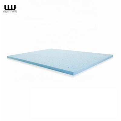 China Traditional Gel Infused Memory Foam Airy Mattress Topper for Optimum Temperature for sale