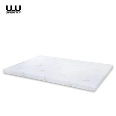 China Breathable Bamboo Mattress Cover Gel Memory Foam Foam Mattress Topper for sale