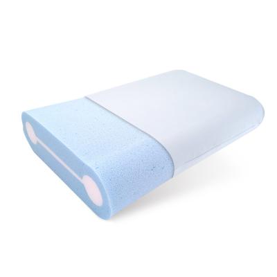 China Anti-Apnea CNC Gel Infused Memory Foam Pillow for sale