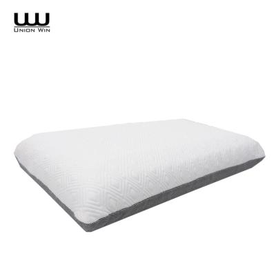 China Classic Silicone Gel Foam Anti-Apnea Memory Cooling Pillow With Hole for sale