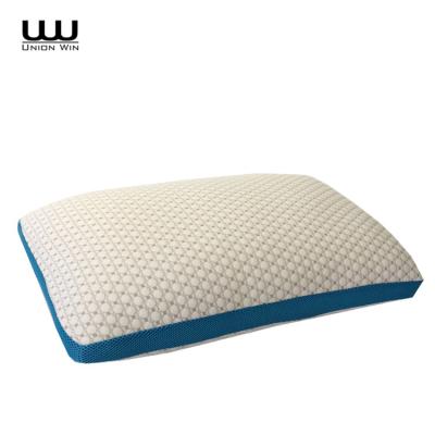 China Comfortable Anti-Apnea Memory Foam Shredded Pillow With Polyester Bamboo Cover for sale