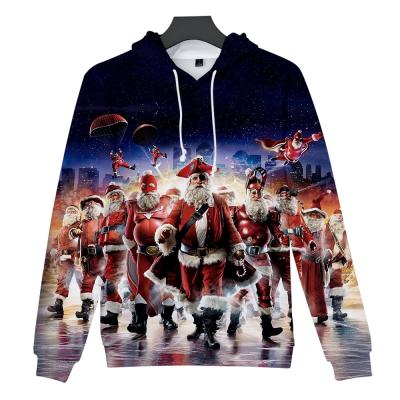 China Wholesale Breathable All Hoody 3d Print Sweatshirt Christmas Clothes Sweatshirts Men Women Clothing Tie Dye Hoodies Sublimation Hoodie for sale