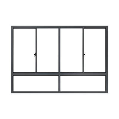 China Sliding Fashion Style Simple Design Soundproof Aluminum Sliding Window And Door for sale