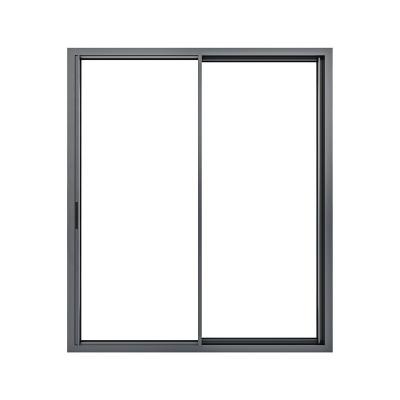 China Wholesale Custom Size Modern Aluminum Frame Aluminum Profile China Sliding Door for sale