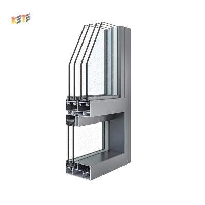 China Sliding Simple Design Popular In New Zealand 3 Way Double Glazed Aluminum Sliding Windows For Home for sale