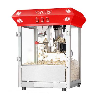 China Outdoor China Manufacturer Professional Automatic Popcorn Machines On Sale Small Popcorn Machines Electric Commercial Popcorn Machine 8 Ounce for sale