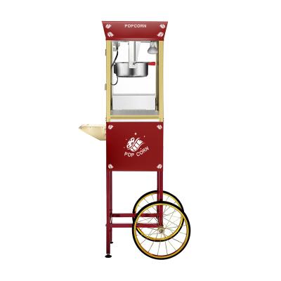 China 2022 China Hottest Product Outdoor Industrial Popcorn Making Machine Latest Modern Popcorn Manufacturer Electric Popcorn Machine With Trolley for sale