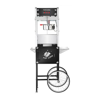 China Household Factory Automatic Popcorn Popper Large Popcorn Maker Popcorn Maker Outdoor Direct Commercial Cart Black As Gift for sale