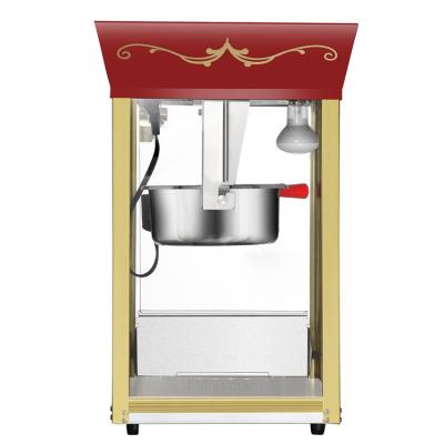 China Outdoor High Quality Retail Electric Commercial Popcorn Maker AC 120V 60Hz 850W Store Cinema for sale