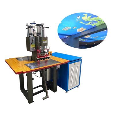 China Double Head Hotels Plastic PVC Stretch Ceiling Welder High Frequency Welding Machine for sale