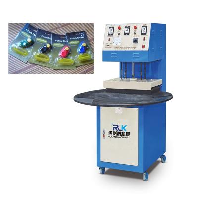 China High Efficiency 4 Stations Manual PVC Blister Sealing Machine For Pet Tabletop Lipstick Products for sale