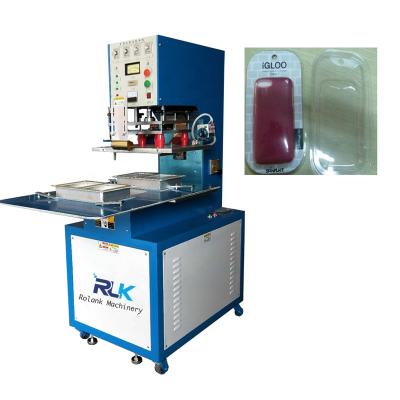 China Building Material Shops Single Head PVC Pet Blister Packing Machine High Frequency Manual for sale