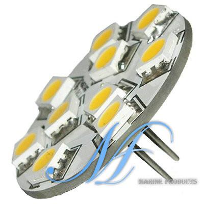 China Bulbo de lámpara de DC12V G4 SMD5050 LED, spotligt del LED, perno lateral lateral LED, luz del gabinete del LED en venta