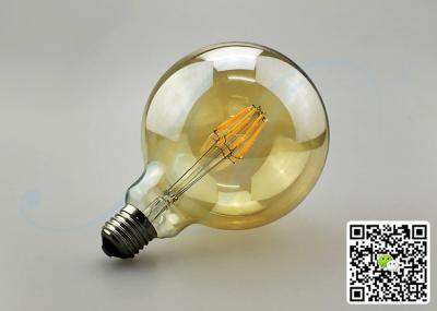 China Gute Qualität führte Braunglas Dimmable 6w 8w 12w Edison-Birnen-G125 klare Weinlese-Faden-Birne zu verkaufen