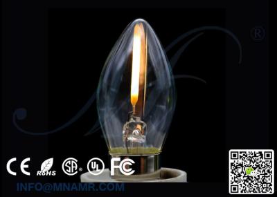 China La llama tradicional del LED enciende el mini bulbo E12 1w 110v-240vac de C9 Edison en venta