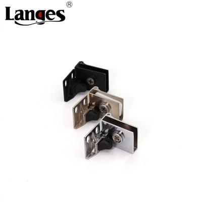 China Modern Zinc Alloy Soft Narrow Glass Wine Cabinet Door Flange Pivot Hinge for sale