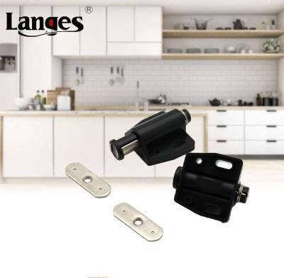 China Double Side Modern ABS Kitchen Wardrobe Cabinet Door Buffer Push Wetter Release Latches for sale