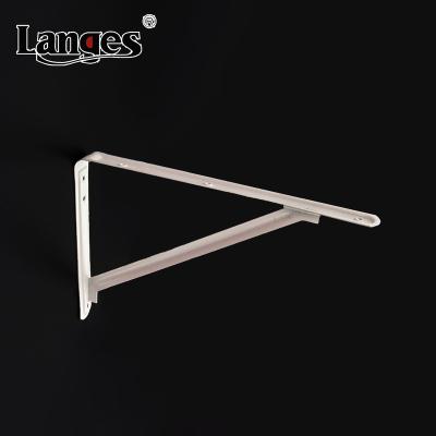 China Wide Furniture Wall Shelf Support Kitchen Furniture Metal Iron L-Shape Bracket Wooden Wall Shelf Support for sale