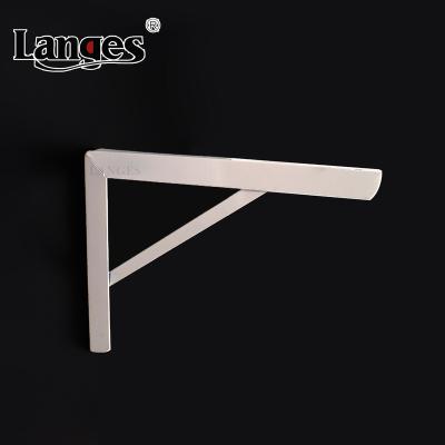 China Wall Shelves Support Durable Thicken Kitchen Hardware Triangle L-shape Iron Wall Mount Rack Shelves for sale