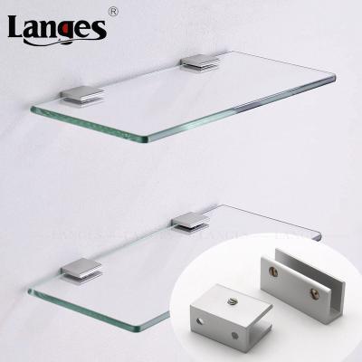 China Aluminum Alloy Wood Panel Wall Mount Shelf Bracket Aluminum Glass Rack for sale