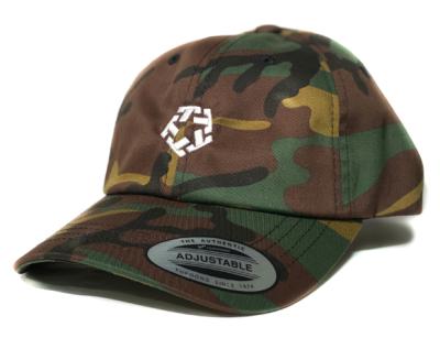 China COMMON High Quality Custom Blue Camouflage Baseball Cap Embroidered Dad Hat for sale