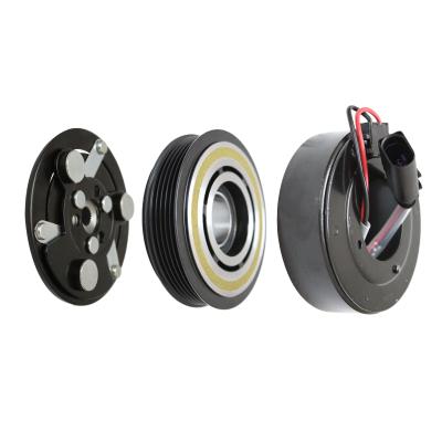 China Metal and Plastic AC Compressor Clutch Assy Pulley Kit HUB Plate Coil Bearing DZH-14-0010 12V for Luxgen for sale