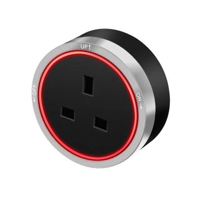 China SBY Socket Outlet Home Detachable Track Power Outlet Socket Tabletop Power Charging 110V-250V Standard Grounding for sale