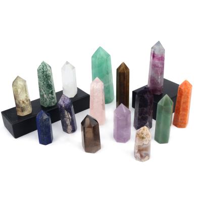 China China Wholesale High Quality Crystal Point Tricks Magic Wands Healing Crystal Points for sale