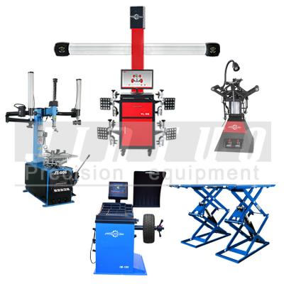 China Vehicle Equipment Garage Equipment And Tools Tire Machine JT-600+JW-99+JT-3000MS Combo for sale