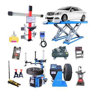 China Vehicle Equipment Garage Equipment And Tools Tire Machine JT-600+JW-99+JT-3000MS Combo for sale