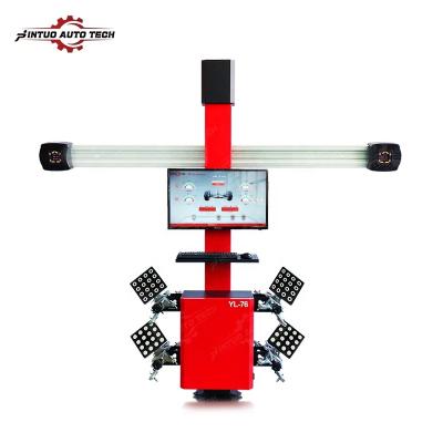 China Dynamic Simulation 3D High Definition Display CE 3D Car Wheel Aligner for sale