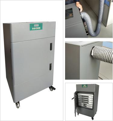 China 500W Power Silver Electric Welding Fume Extractor For Laser Cutting Machine for sale