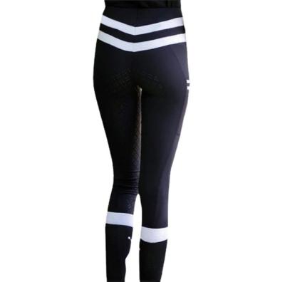 China Wholesale Price Full Silicone Equestrian Seat Riding Gaiters Women's Breathable Sportswear Pants Breeches for sale