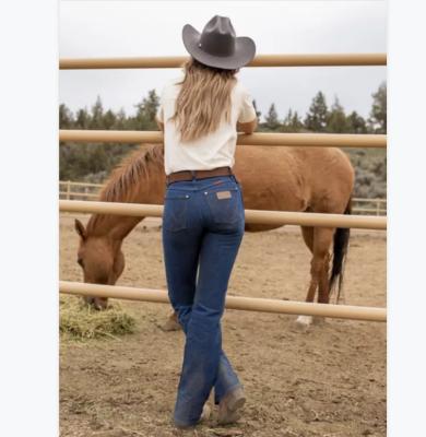 China The 2021 new popular urban sportswear women's jeans leisure breathable equestrian pants for sale