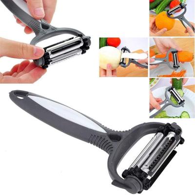 China Potato Peeler 360 Degree Peeler Cutter Melon Planer Grater Kitchen Instrument Multifunctional Rotary Vegetable Vegetable Accessories for sale