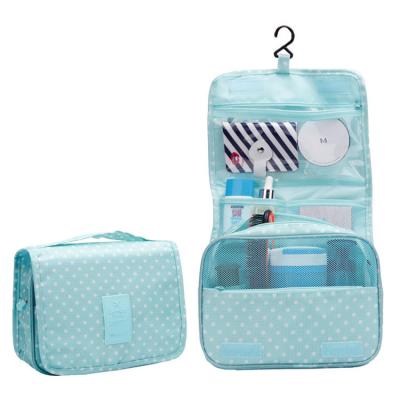 China High Quality Morden Women Makeup Bags Travel Cosmetic Bag Waterproof Storage Hanging Toiletries Organizer Bathroom Wash Bag for sale